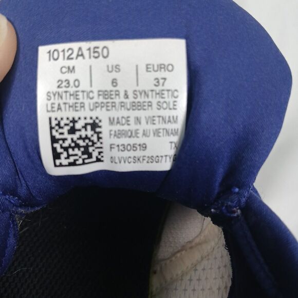 ASICS Running Shoes Women’s US 6 EU 37 Purple Grey Coral Lightweight Trainers - Picture 10 of 12